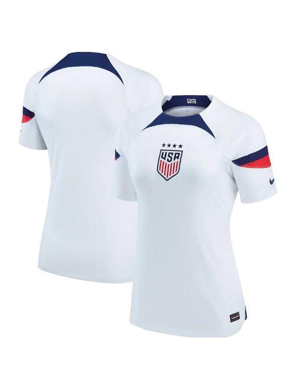 USA home female jersey women's first soccer uniform sports football kit tops shirt 2022-2023